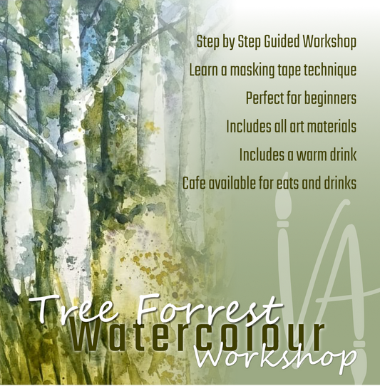 TREE FORREST Watercolour Workshop - 25 October