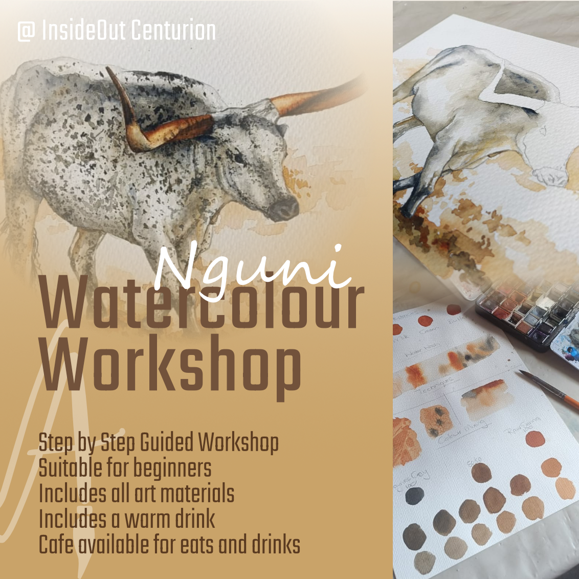 NGUNI Watercolour Workshop - 20 September