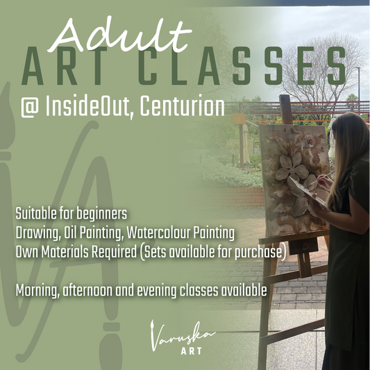 Adult Art Classes per month