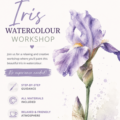 Iris Watercolour Workshop, 7 November