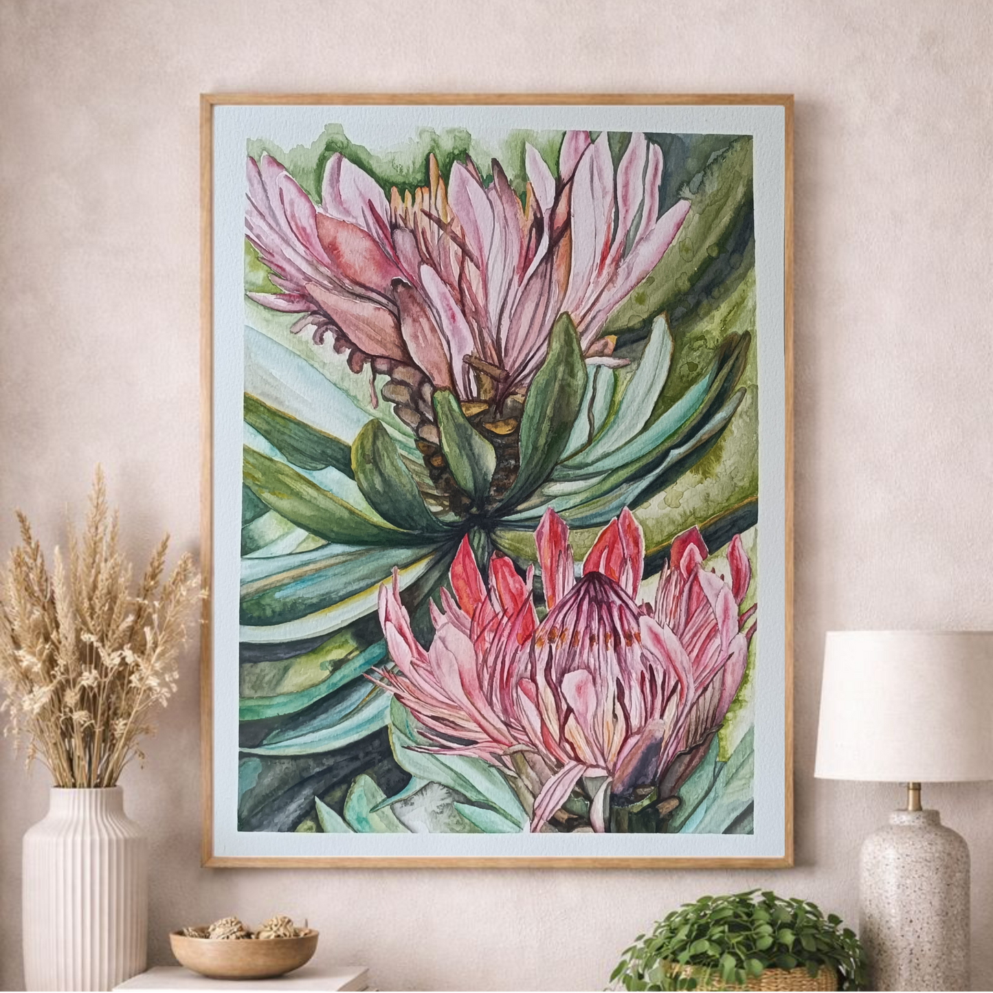 Protea in Bloom