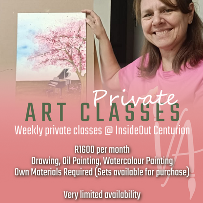 Private Art Classes per month