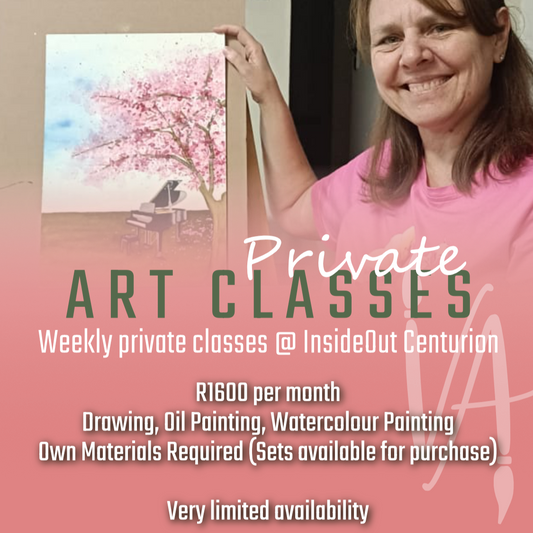 Private Art Classes per month