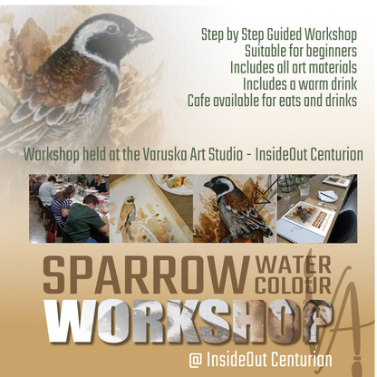 SPARROW Watercolour Workshop - Saturday, 6 June