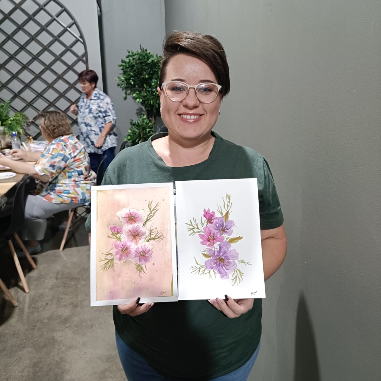 Kosmos in Watercolour Workshop - Saturday, 17 January