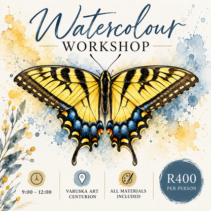 Butterfly Watercolour Workshop, Saturday 10 October