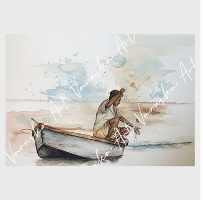 Fisherman Fine Art Print